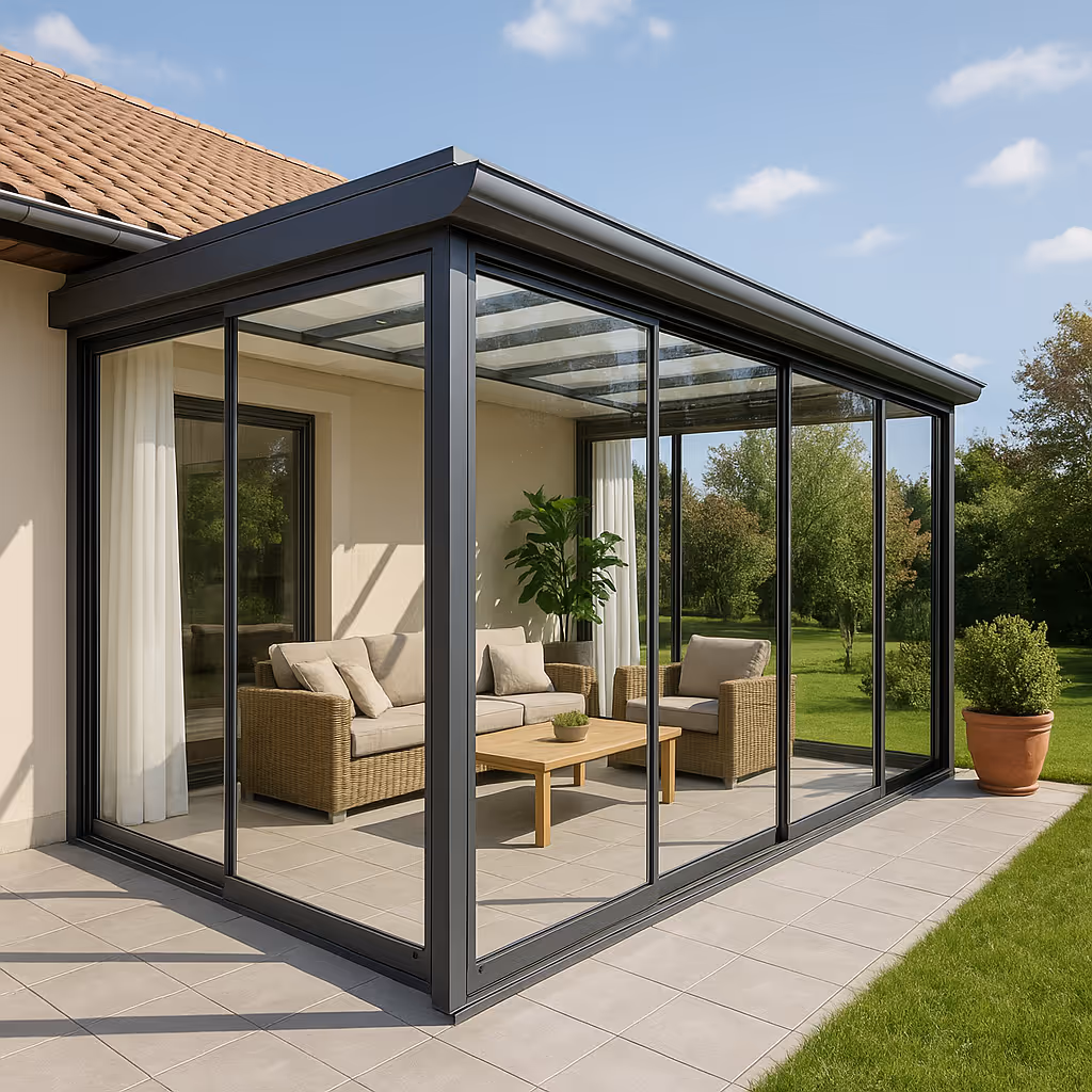Terrassenverglasung